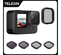 Kit de filtros de objetivo Telesin CPL+ND8/16/32 para GoPro 9/10/11/12