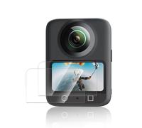 TELESIN Osmo 360 - Protector de pantalla de cristal templado para DJI Osmo 360, dureza 9H, resistente a los arañazos, 99% de transparencia, borde 2.5D, instalación estática