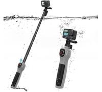 Telesin Palo de selfie subacuático, con control remoto Bluetooth integrado, impermeable y extensible, 1 hora de tiempo de carga, 21 horas de disparo para buceo, surf, esnórquel, para GoPro Hero 13,
