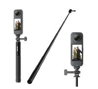 TELESIN° Palo Selfie Extensible de 150 cm/59" para GoPro Hero 13 12 11 10 9, dji Osmo Action 5 Pro 4 3, Insta360 X4 X3 Ace Pro, Accesorio Portátil para Vlogs