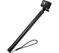 TELESIN Palo selfie ultra largo de 3 metros para GoPro Max Hero 9 8 7 6 5 4 3+, Insta 360 One R One X, DJI Osmo Action, extensible en 6 longitudes de fibra de carbono, monopié ligero, color negro