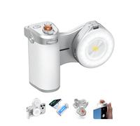 TELESIN Pro Shot Imaging Grip + Luz de Flash para Selfies de Belleza | Estilo DSLR, Magnética Agarre Ergonómico Empuñadura, Kit de Creación de Contenido MagSafe para iPhone/Android | para Vlog/YouTube