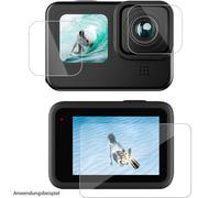 Telesin Protector de pantalla de cristal templado para GoPro 9/10/11/12