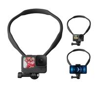 TELESIN SE Soporte Flexible Cuello POV para GoPro Hero 13/12/11/10/9/8/Max/Mini DJI Action Pocket Insta360 X5 X4 Smartphones iPhone Android, Filmación Multiángulo, Fácil de Conectar y Usar, Accesorios