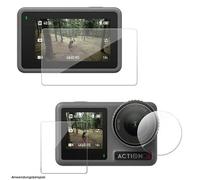 Telesin Set protector de pantalla de cristal DJI Action 3/4 - Extra fino