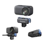 TELESIN Soporte adaptador de carga magnético de liberación rápida para DJI Osmo Nano, base de adaptador plegable para DJI Osmo Nano, con agujero de tornillo de 1/4, magnético de doble dirección