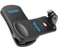 TELESIN Soporte de Correa de Hombro para Mochila con rotación de 360° para GoPro Hero 13/12/11/10, dji Osmo Pocket, Insta 360 X5 X4, Abrazadera Montaje de Sombrero Accesorios para cámaras de acción