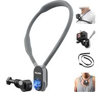 TELESIN Soporte magnético de liberación rápida para el cuello con correa para GoPro Hero 13 12 11 MAX DJI Osmo Action 4/3/2 Pocket 3 Insta360, accesorios para cámara de acción POV, accesorios para