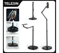 TELESIN soporte magnético de suelo para teléfono móvil voladizo transmisión en vivo soporte para tableta soporte de elevación soporte Universal para teléfono móvil Phone Floor Stand