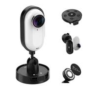 TELESIN Soporte magnético para Insta 360 Go3/Go3s, con rotación de 360°, cabezal esférico flexible, ángulo fijo flexible, accesorio para cámara de acción Insta 360 Go3/Go3s