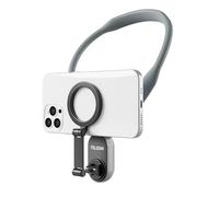 TELESIN° Soporte magnético para teléfono celular, cuello POV/Vlog, collar con cordón para selfie, manos libres, soporte para teléfono para iPhone 15, 14, 13, 12 Pro Mini/Plus/Pro/Pro Max teléfonos