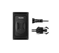 TELESIN Soporte para Mochila con Soporte J-Gancho para CÁMARAS Deportivas GP-BPM-003 Compatible con XIAOYI OSMO Action SJCAM