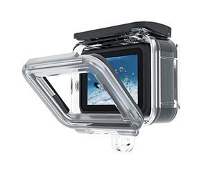 TELESIN Upgraded 60M/196FT Funda Impermeable para GoPro Hero 12/11/10/9 Revestimiento impermeable negro para la lente, Estuche de buceo bajo el agua Carcasa de carcasa para Go Pro, 6 × Hojas antivaho