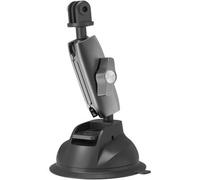TELESIN-soporte para cámara de acción de teléfono de coche, ventosa 360 ajustable, adaptador estándar 1/4 para GoPro Insta360 DJI, teléfono inteligente de acción