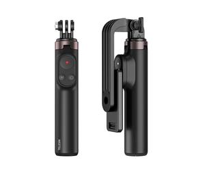 Telesin Vlog selfie stick para GoPro con control remoto Bluetooth y soporte para teléfono