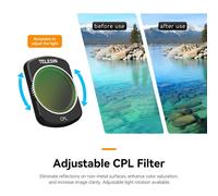 Telesin Filtro CPL para DJI Osmo Pocket 3