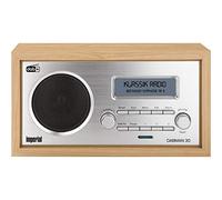Telestar 22-130-00 Imperial Dabman 30 - Radio digital (DAB+/DAB/FM, entrada auxiliar, incluye fuente de alimentación), color marrón [Importado de Alemania]