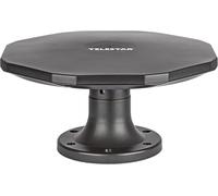 TELESTAR Antenna 15 LTE - Antena Exterior Activa para TDT, 30 dB - Negro | Exterior y camping, TDT, FM, DAB+, con amplificador