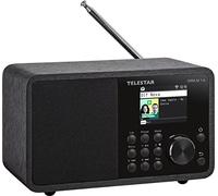 Telestar DIRA M 1 A - Radio Digital/Radio por Internet (Dab+/Dab/FM/Internet, WiFi, Bluetooth 5.1, Pantalla a Color, Advertencia de Emergencia EWF), Color Negro
