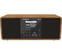 Telestar Radio Top 250 DAB+/Internet 2×10W estéreo Bluetooth grabación USB alertas emergencia Madera