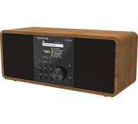 TELESTAR Top 250 - Radio Dab+/Internet (estéreo, 2 × 10 W, función de transmisión y recepción Bluetooth, grabación por USB, Sistema de alertas de Emergencia, Control por App) - Madera