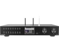 TELESTAR Top 500 - Sintonizador HiFi (43 cm de Ancho, Radio por Internet/Dab+, función de transmisión y recepción Bluetooth, grabación por USB, Servicios de Streaming) - Negro