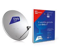 Telesystem TEF 80 - Antena (Exterior, Blanco, Mono, Acero, 38,5 dBi, 36,8 dB)