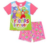Teletubbies - Pijama de Manga Corta para Niñas - 100% Algodón - 3-4 Años: 104cm