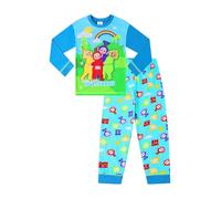 Teletubbies - Pijama largo Tinky-Winky, Dipsy, Laa Laa y Po, azul, 2-3 años