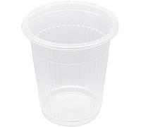 TELEVASO 1000 uds - Vasos de color transparente, de polipropileno (PP) - Capacidad de 100 ml - reciclables