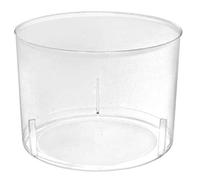 TELEVASO - 180 uds - Vaso Vino Chikito 220 ml - Plástico cristalino (PS) - Color Transparente - Ideal para Vino, Cerveza, Aperitivos, gazpacho, cremas, postres