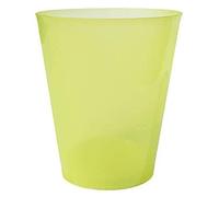 TELEVASO - 200 uds - Vaso Sidra 480 ml Reutilizable Ligero - Polipropileno (PP) - Color amarillo - Vaso ecológico Libre de BPA, Ideal para cerveza, cubatas, agua