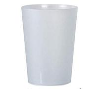 TELEVASO 48 uds - Vaso Sidra 500 ml Reutilizable EXTRA FUERTA- Polipropileno (PP) Duro e irrompible - Color traslúcido Satinado - Vaso ecológico Libre de BPA