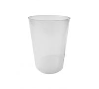 TELEVASO 500 uds - Vaso Sidra 600 ml Reutilizable - Polipropileno (PP) - Color traslúcido - Vaso ecológico libre de BPA