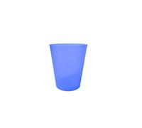 TELEVASO - 75 uds - Vaso Sidra 480 ml Reutilizable Ligero - Polipropileno (PP) - Color azul - Vaso ecológico Libre de BPA,