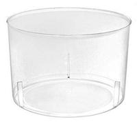 TELEVASO - 960 uds - Vaso Vino Chikito 220 ml - Plástico cristalino (PS) - Color Transparente - Ideal para Vino, Cerveza, Aperitivos, gazpacho, cremas, postres