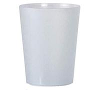 TELEVASO - Vasos de plastico reutilizables, vaso reciclable pack de 42 unidades 900 ml vasos reutilizable Extra Fuerte - Polipropileno (PP) plastico duro traslúcido Satinado ecológico Libre de BPA