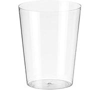 TELEVASO Vasos Sidra - Plástico cristalino (PS) - Color Transparente - Reciclable (450 Uds Vasos sidra 480 ML)