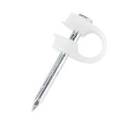 Grapa cerrada Fijación de un cable coaxial (100 unidades) - TELEVES 2011