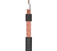 Televes 2155 - Cable coaxial t100 polietileno negro