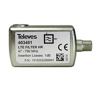 Televes 403401 - Filtro lte60 f 5-790mhz vhf/uhf c21-60 exterior