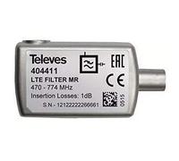 Televes 404411 - Filtro lte cei 470-774mhz c21-58 blister