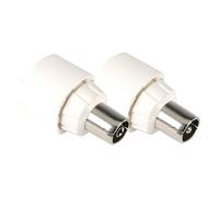 Televes 4316 - Conector coaxial recto juego m-h-9,5