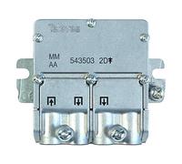 Televés 543503 543503 - Mini Repartidor 5 2400 mhz easyf 2D 4.3/4db, Acero Inoxidable, 1 unidad