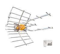 Televes Antena + Fuente de Alimentacion Televes Ellipse UHF con Previo 148922. Preparada para El 5G Canales 21 Al 48