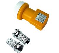 TELEVES Kit LNB 7475 + 2 Conectores F, UNIVERSAL todos los satélites