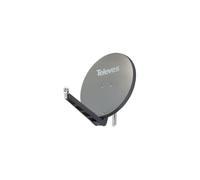 Televes S85QSD-G 10.7-12.75GHz Grafito - Antena (10,7-12,75 GHz, 39,5 dBi, 85 cm, 850 mm, 1,5 mm, 950 mm)