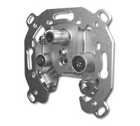 Televes SD33ST-DC TV (coaxial) Plata Caja de tomacorriente