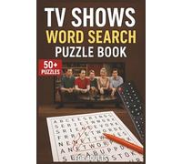 Television Shows Word Search Puzzle Book: Word Searches with Easy to Read Print about Actors, Sitcoms, Remotes, and More | 6x9 inches, 110 pages | 50+ Puzzles for TV Fans and Pop Culture Buffs