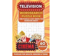 Television Word Search Puzzle Book: 60 Fun & Challenging Puzzles Inspired by TV Shows, Genres, Characters & Pop Culture | Large Print Brain Games for ... (The Ultimate Word Search Puzzle Series)